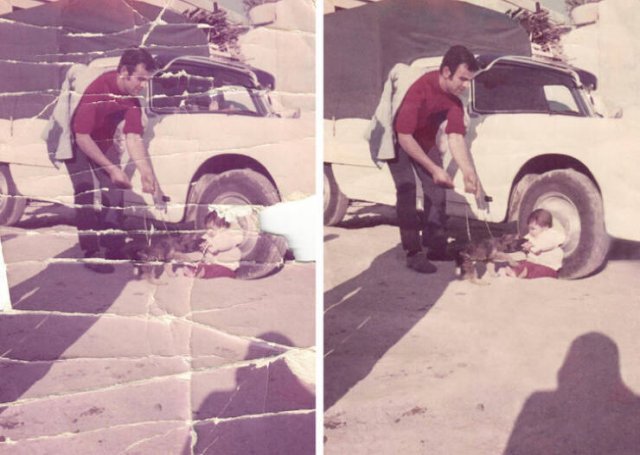 Restoring Old Family Photos (14pics)