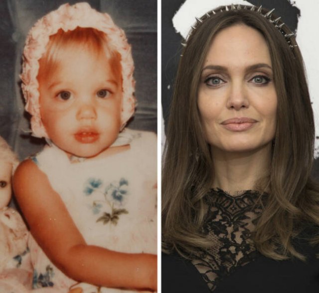 Celebrities In Their Childhood Years And Now (16 pics)