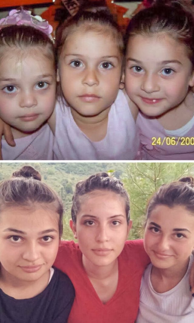 People Recreating Old Family Photos (14 pics)