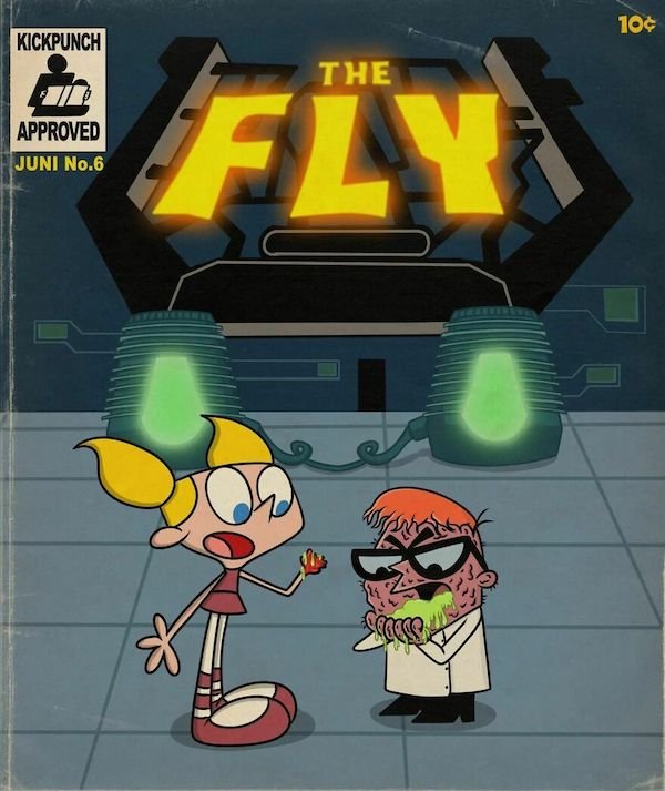Cartoons Characters In Horror Movies (35 pics)