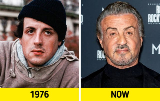 Celebrities Then And Now (10 pics)