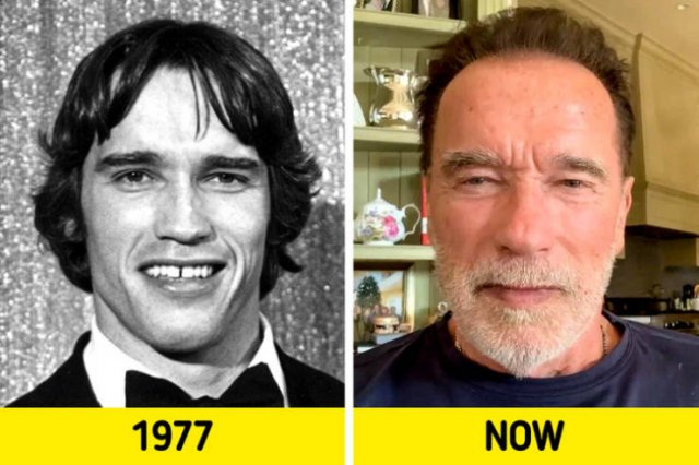 Celebrities Then And Now (10 pics)