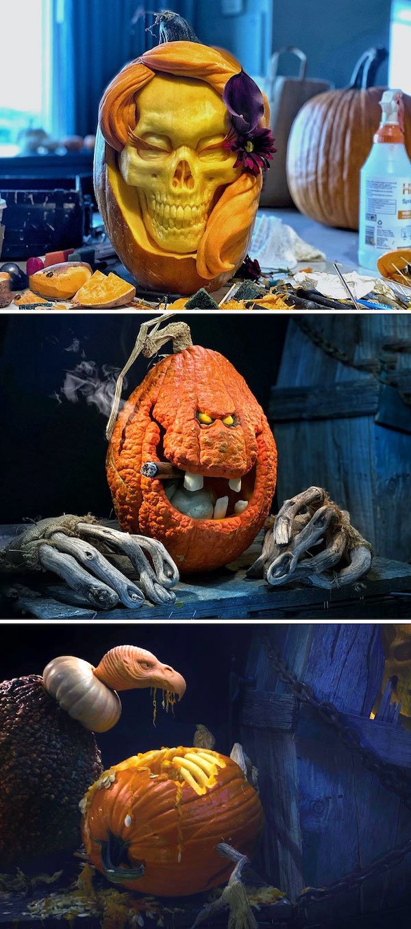 Amazing Halloween Pumpkins (45 pics)