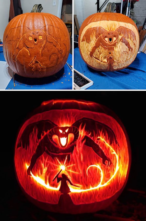 Amazing Halloween Pumpkins (45 pics)