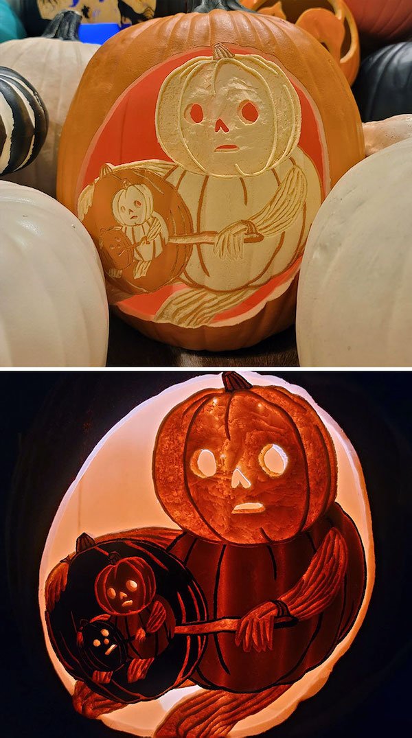 Amazing Halloween Pumpkins (45 pics)