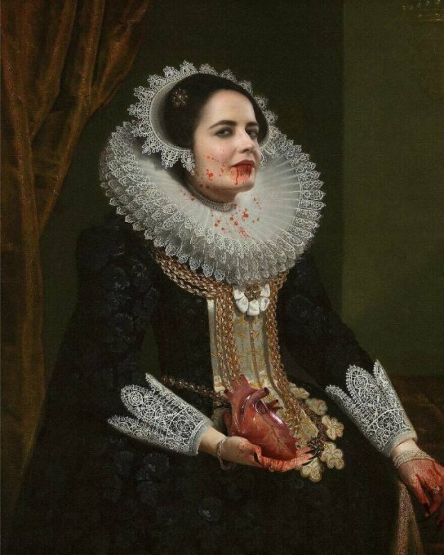 Celebrities Turned Into Classical Art Characters (30 pics)