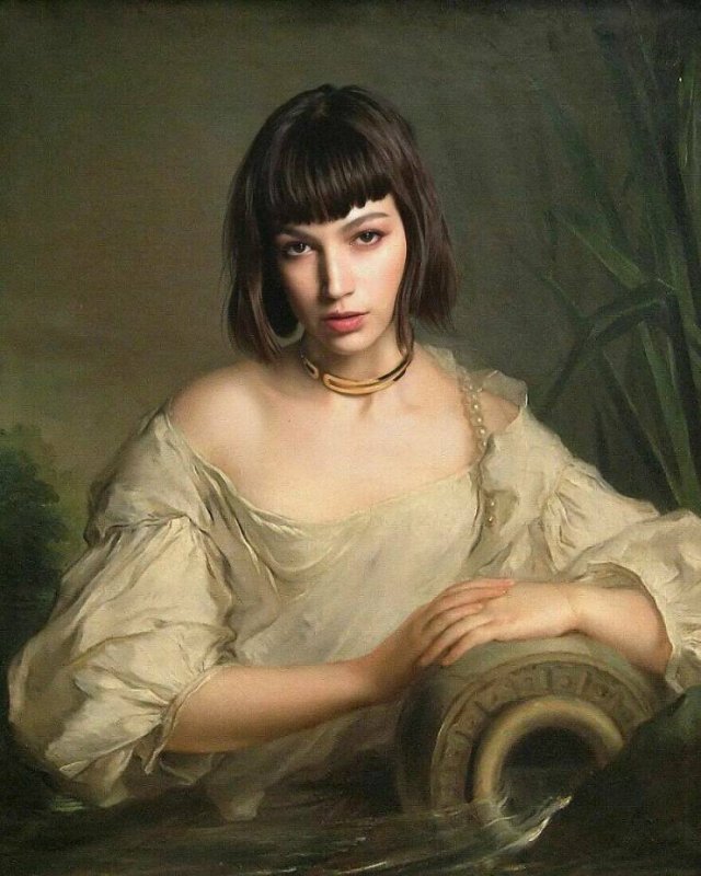 Celebrities Turned Into Classical Art Characters (30 pics)