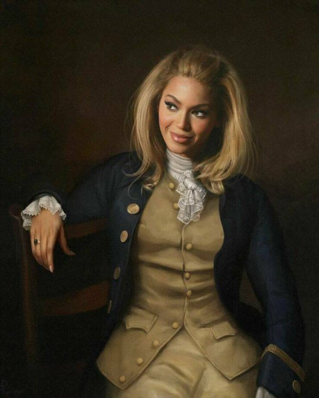 Celebrities Turned Into Classical Art Characters (30 pics)