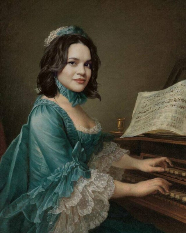 Celebrities Turned Into Classical Art Characters (30 pics)