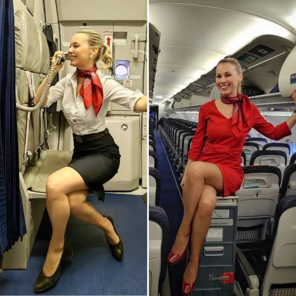 Hot Flight Attendants (34 pics)