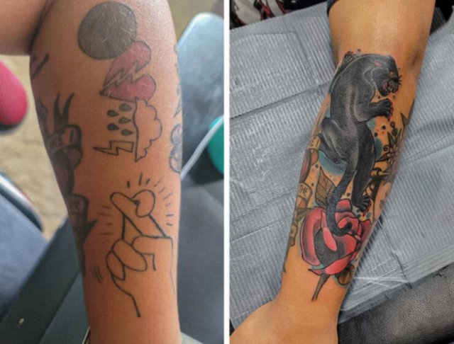 Corrected Tattoos (38 pics)