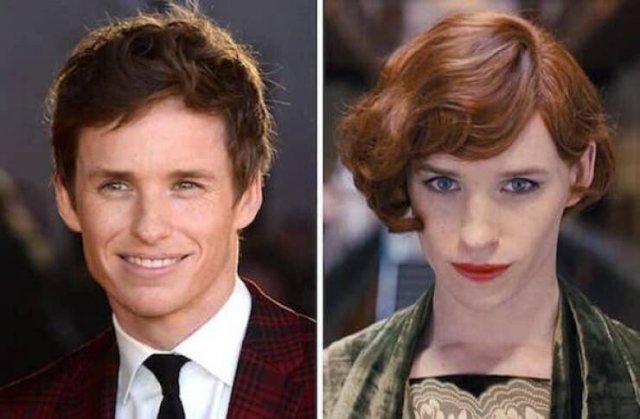 Actors And Actresses With And Without Movie Makeup (22 pics)