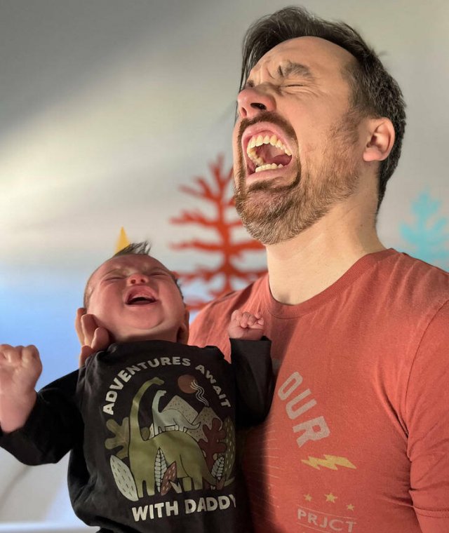 Dads With Their Children (15 pics)