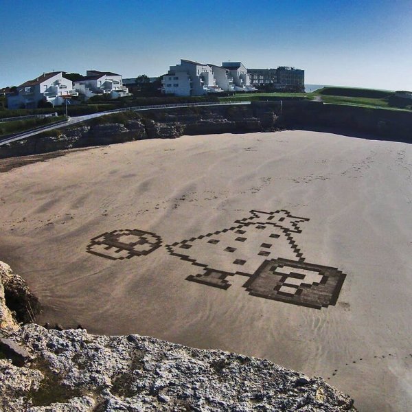 Amazing Drawings On The Beach (31 pics)