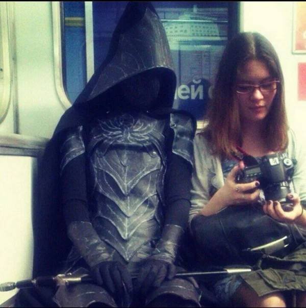 Strange People In The Subway (34 pics)