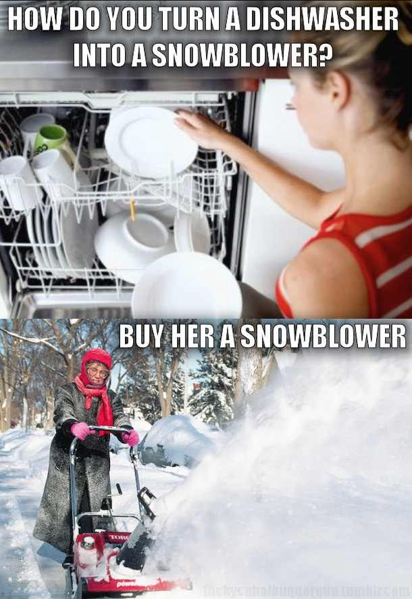 Homemade Snow Blowers (32 pics)