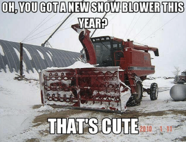 Homemade Snow Blowers (32 pics)