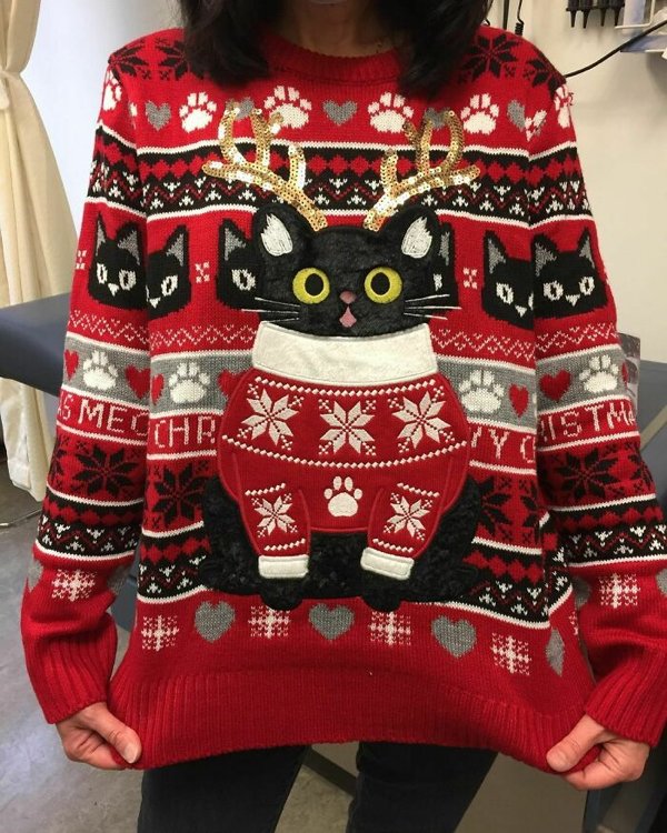 Strange Christmas Sweaters (30 pics)