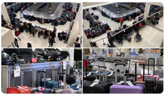 Flights Are Massively Canceled During Holidays (18 pics)