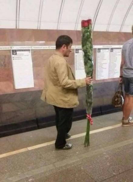 Strange And Funny People In The Subway (40 pics)