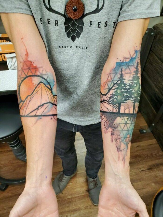 Interesting Tattoo Ideas (54 pics)