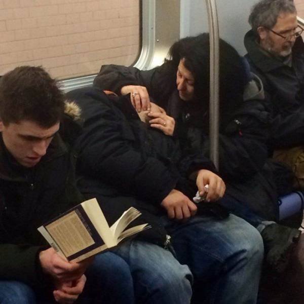 Strange People In The Subway (38 pics)
