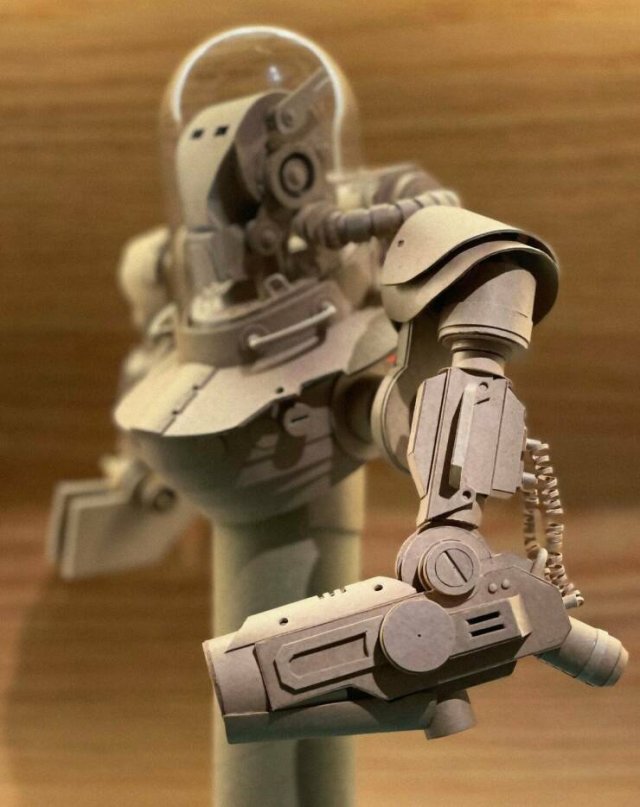 Cool Cardboard Sculptures (25 pics)