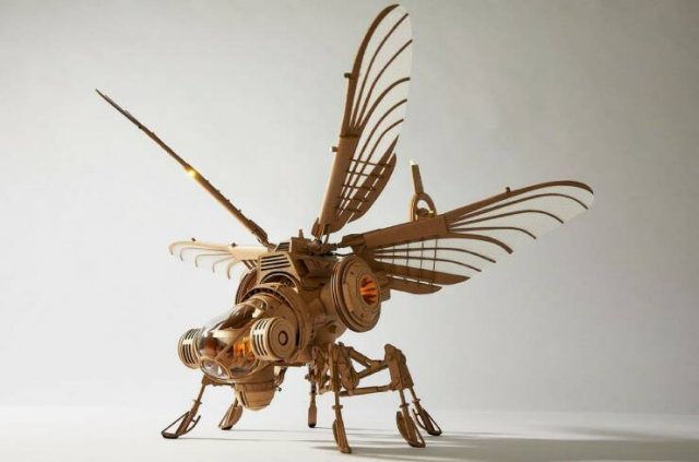 Cool Cardboard Sculptures (25 pics)