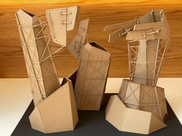Cool Cardboard Sculptures (25 pics)