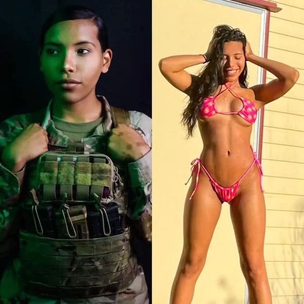 Girls With And Without Uniform (40 pics)