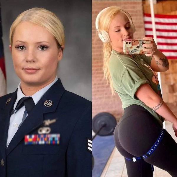 Girls With And Without Uniform (40 pics)