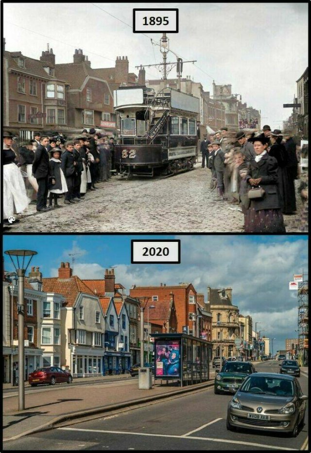 Interesting Comparison Of Past And Present (36 pics)