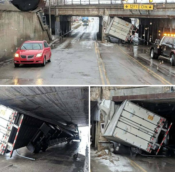 Fails With Low Bridges (27 pics)