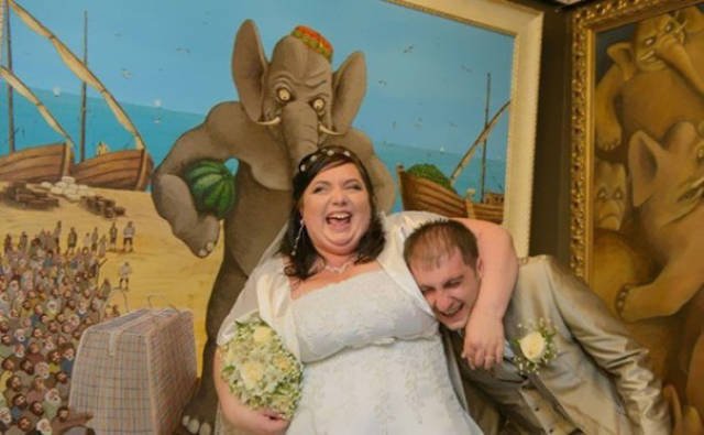 Strange Wedding Photos (55 pics)
