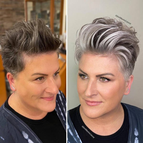 People With Beautiful Gray Hair (35 pics)