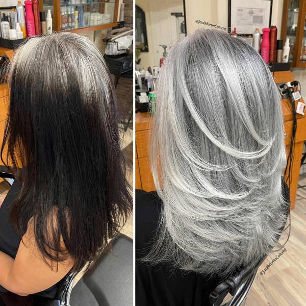 People With Beautiful Gray Hair (35 pics)