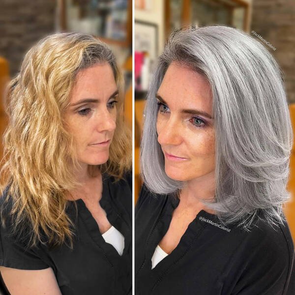 People With Beautiful Gray Hair (35 pics)