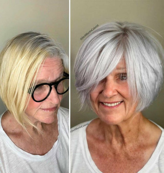 People With Beautiful Gray Hair (35 pics)
