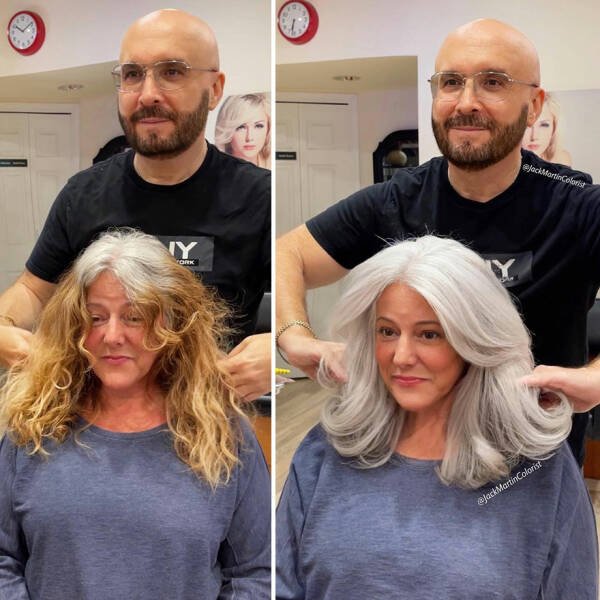 People With Beautiful Gray Hair (35 pics)