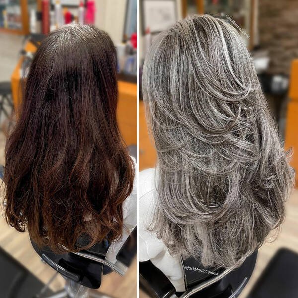 People With Beautiful Gray Hair (35 pics)