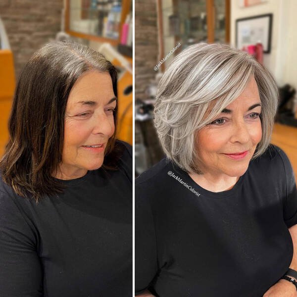 People With Beautiful Gray Hair (35 pics)
