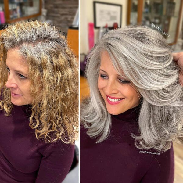 People With Beautiful Gray Hair (35 pics)
