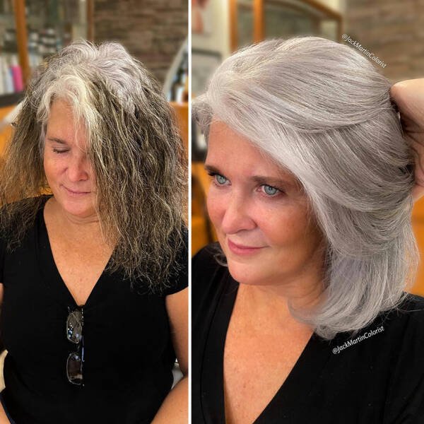 People With Beautiful Gray Hair (35 pics)