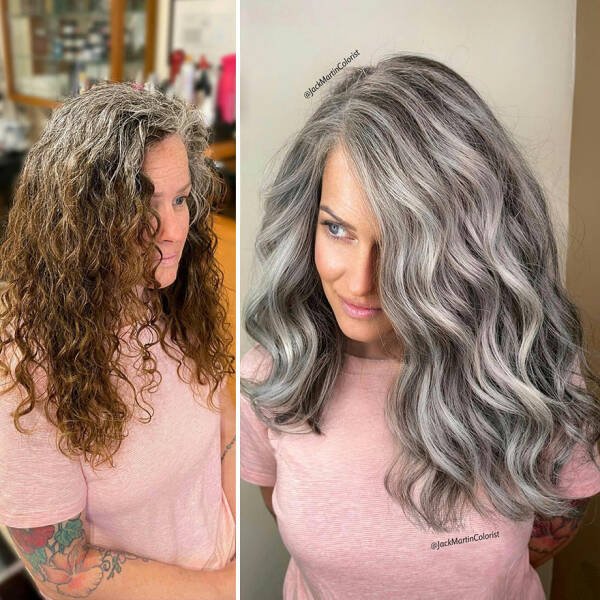 People With Beautiful Gray Hair (35 pics)