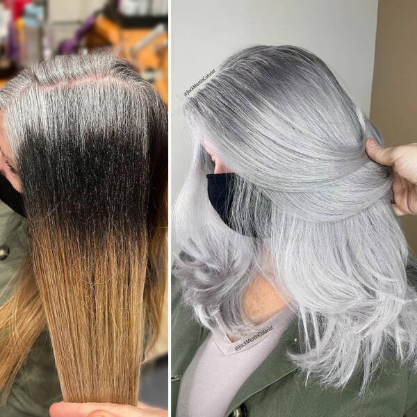 People With Beautiful Gray Hair (35 pics)