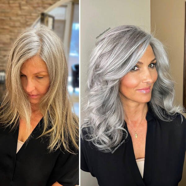 People With Beautiful Gray Hair (35 pics)