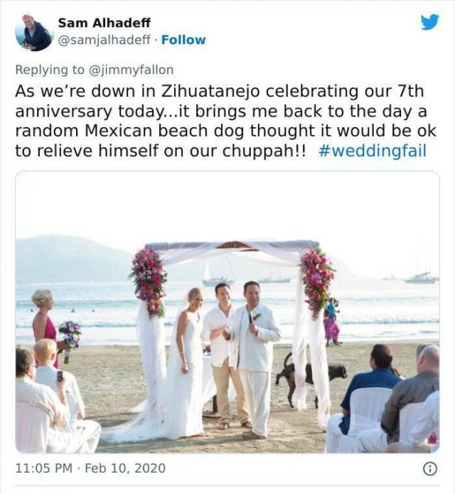 Weird And Funny Wedding Photos (40 pics)