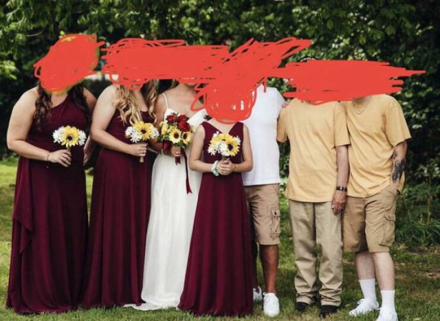 Weird And Funny Wedding Photos (40 pics)