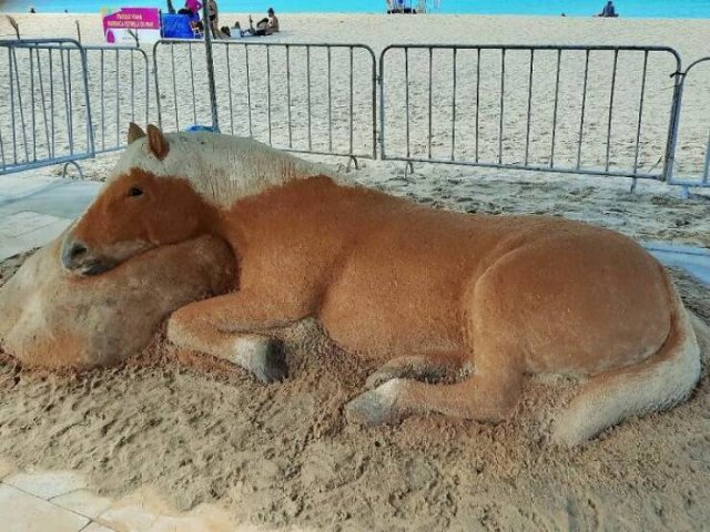 Awesome Sand Sculptures (25 pics)
