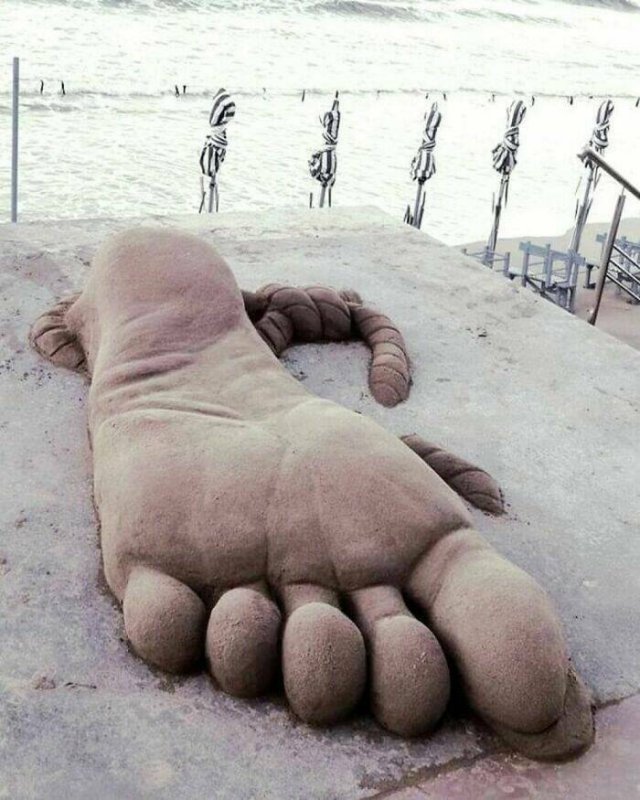 Awesome Sand Sculptures (25 pics)